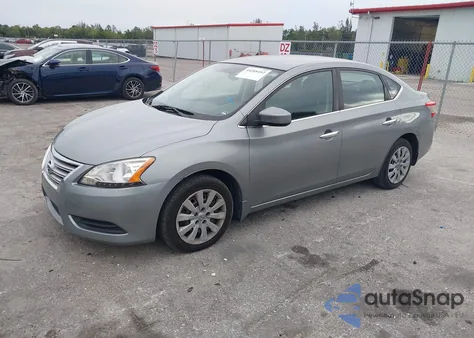 2013 Nissan Sentra S from USA, damaged, VIN 3N1AB7AP8DL732035